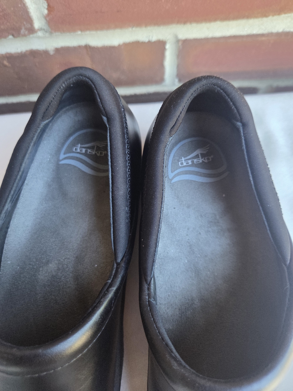 Dansko Women’s Black Leather Slip Resistant Work Shoes EU 40 US 9.5-10 - Picture 10 of 12